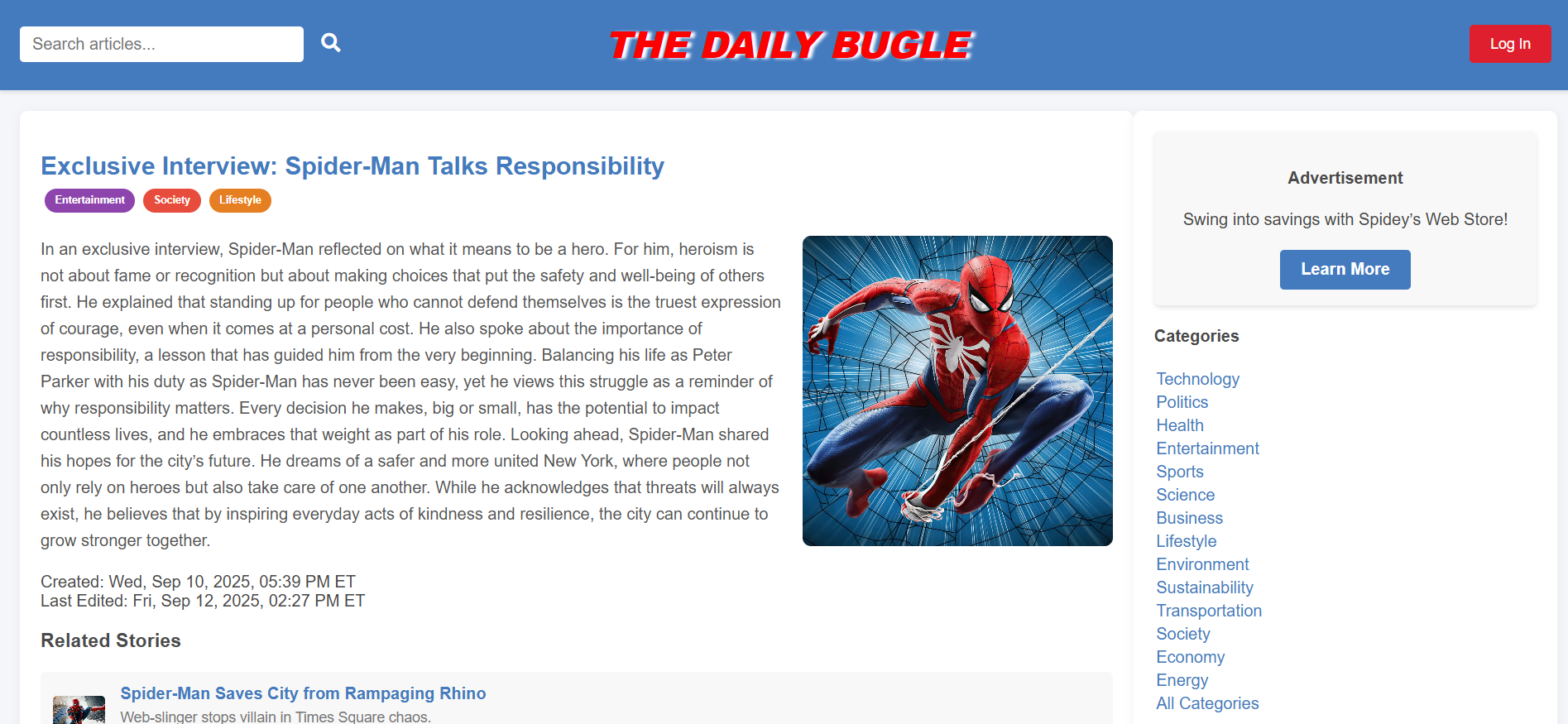 The Daily Bugle
